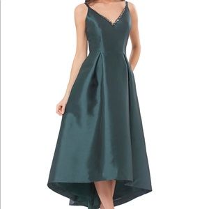 Carmen Marc Valvo Mikado dress